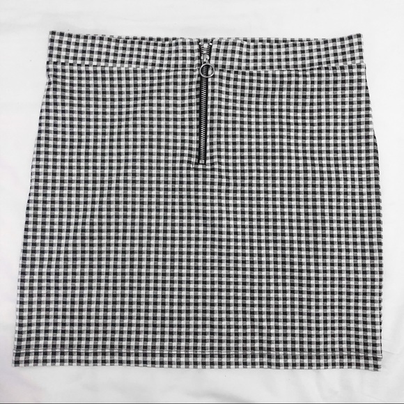 Plad pencil skirt - Picture 2 of 3